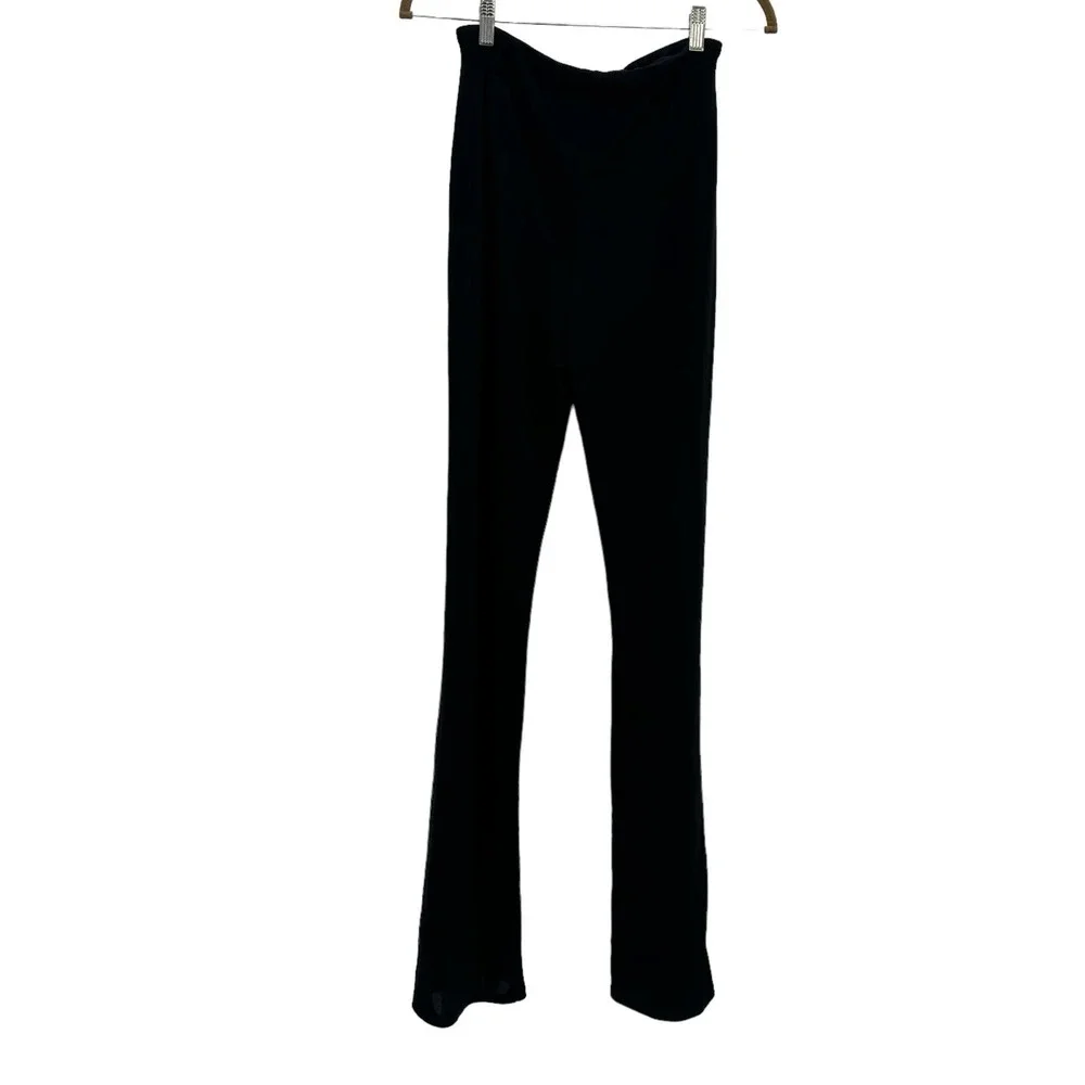 NBD Women's Black Flared Bootcut Stretch Pant Size S NWOT